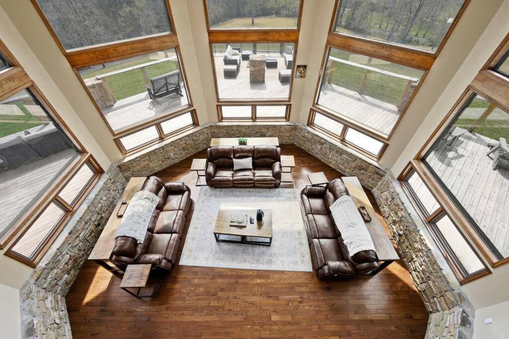 Crestview Estate 5 Acres-Heated Pool-5Min To Strip Villa Pigeon Forge Eksteriør billede